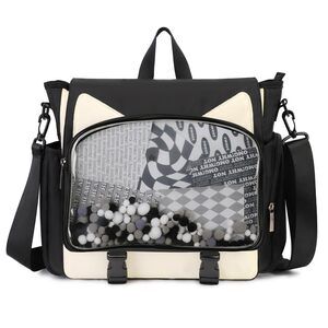 9523 Kawaii Ita Bag Backpack Cute Backpack Pin Display Bag Aesthetic Cat